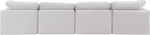 Indulge - Velvet 4 Seat Modular Sofa