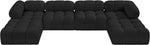 Ames - 6 Piece Fabric Modular U-Shaped Sectional
