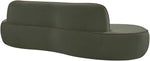Swerve - Velvet 101" Upholstered Sofa