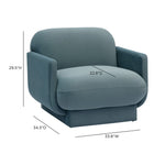 Azalea - Velvet Accent Chair