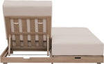 Solace - Olefin Performance Fabric Outdoor Patio Double Lounge Chair