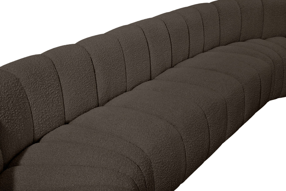 Arc - Boucle Fabric Modular Sectional