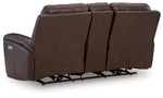 Gravier - Power Reclining Loveseat With Console / Adjustable Headrest - Cordova