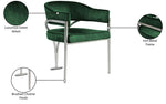 Madelyn - Dining Chair (Set of 2) - Brushed Chrome