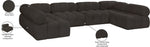 Ames - 6 Piece Fabric Modular Sectional