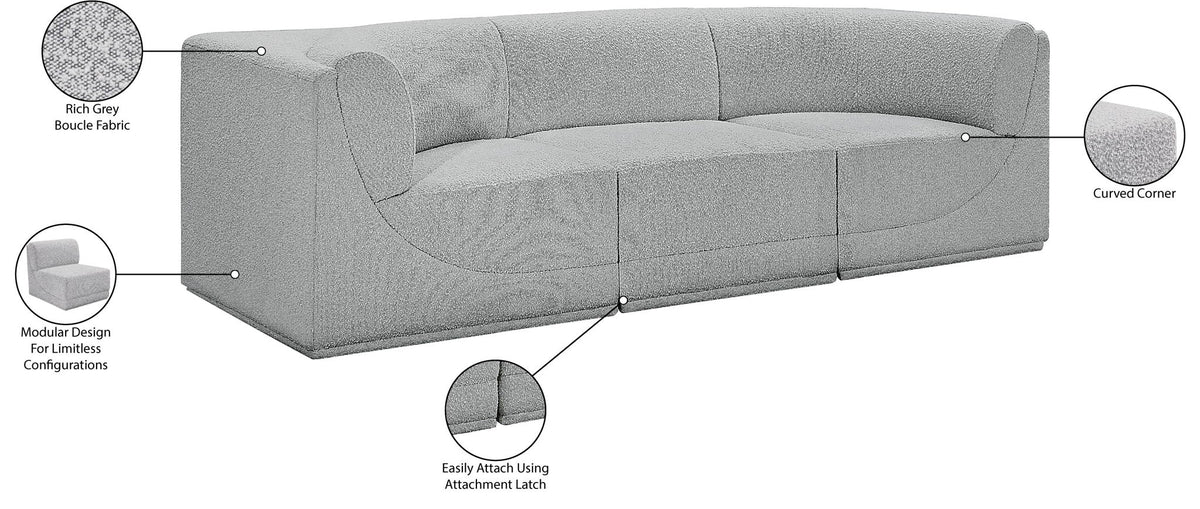Ollie - 3 Seat Modular Sofa