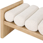 Waverly - Bench With Natural Frame