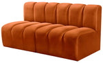 Arc - Velvet 2 Seats Modular Sofa
