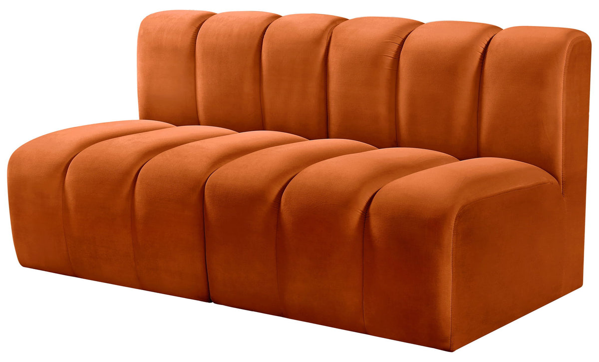 Arc - Velvet 2 Seats Modular Sofa