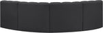 Arc - Faux Leather 4 Piece Corner Modular Sofa