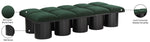 Pavilion - 10 Piece Modular Bench With Black Base
