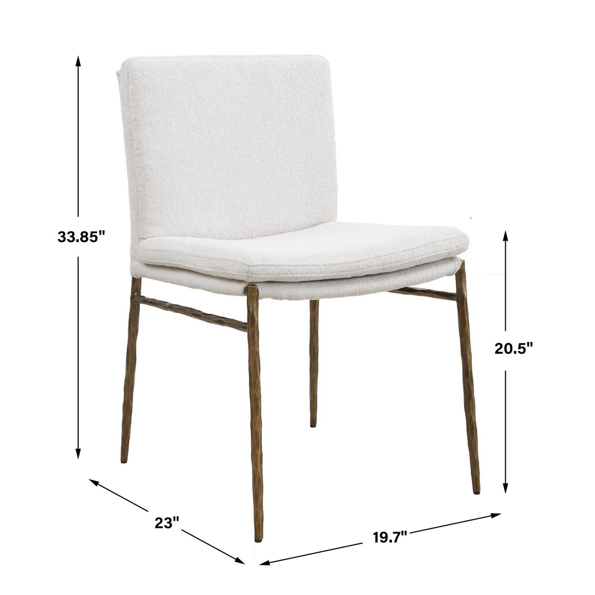 Ascend - Dining Chair - Textured White