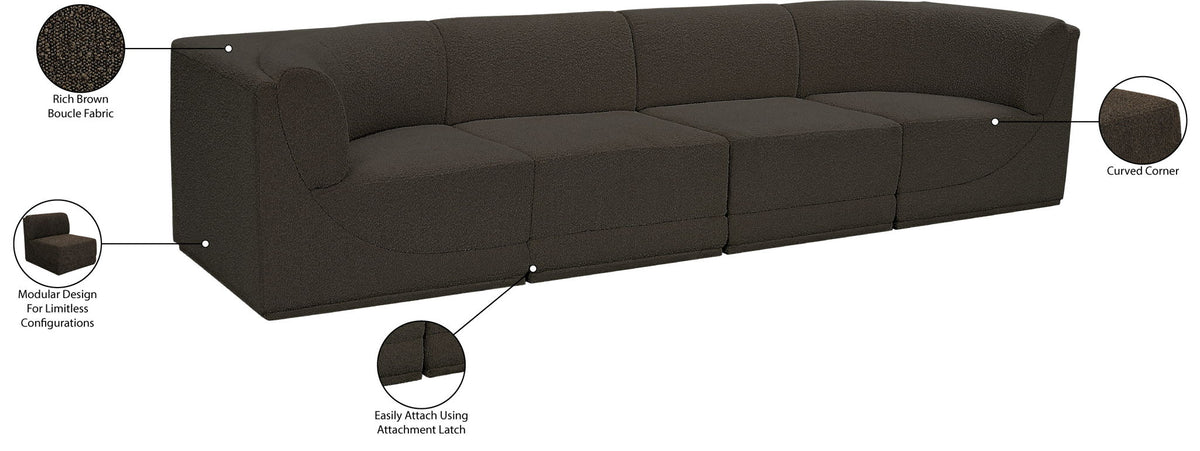 Ollie - 4 Seat Modular Sofa
