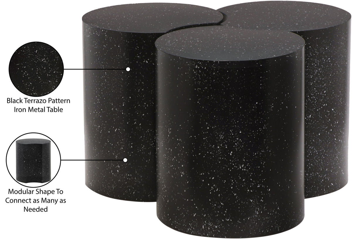 Dimple - 3 Piece Modular Coffee Table - Terazzo Finish
