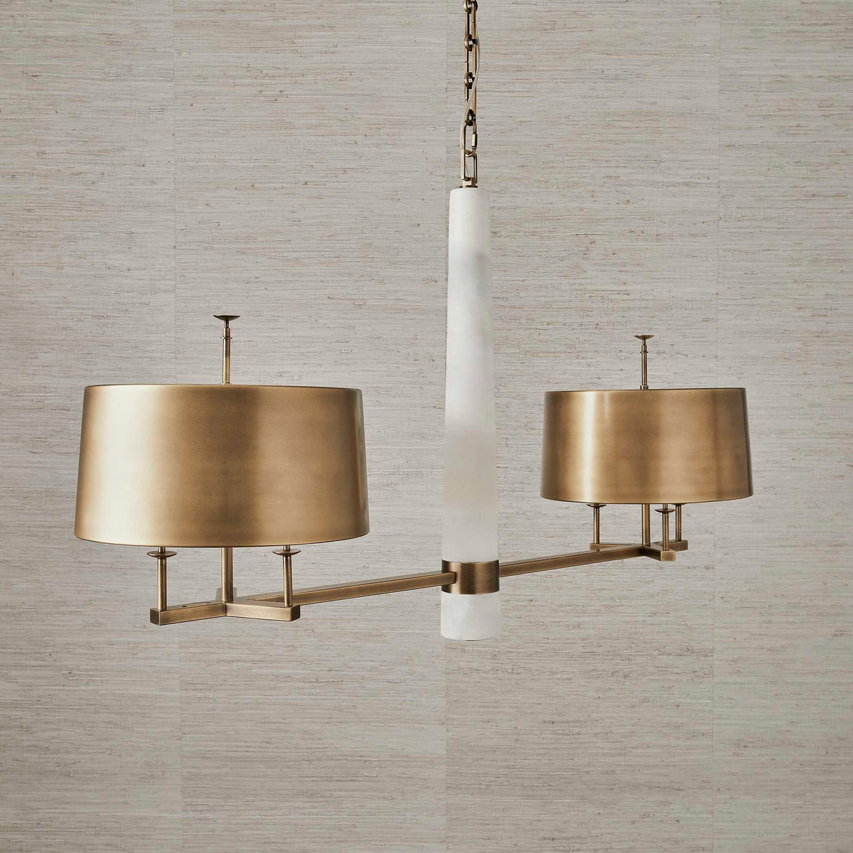 Double Shot - Pendant - Light Antique Brass