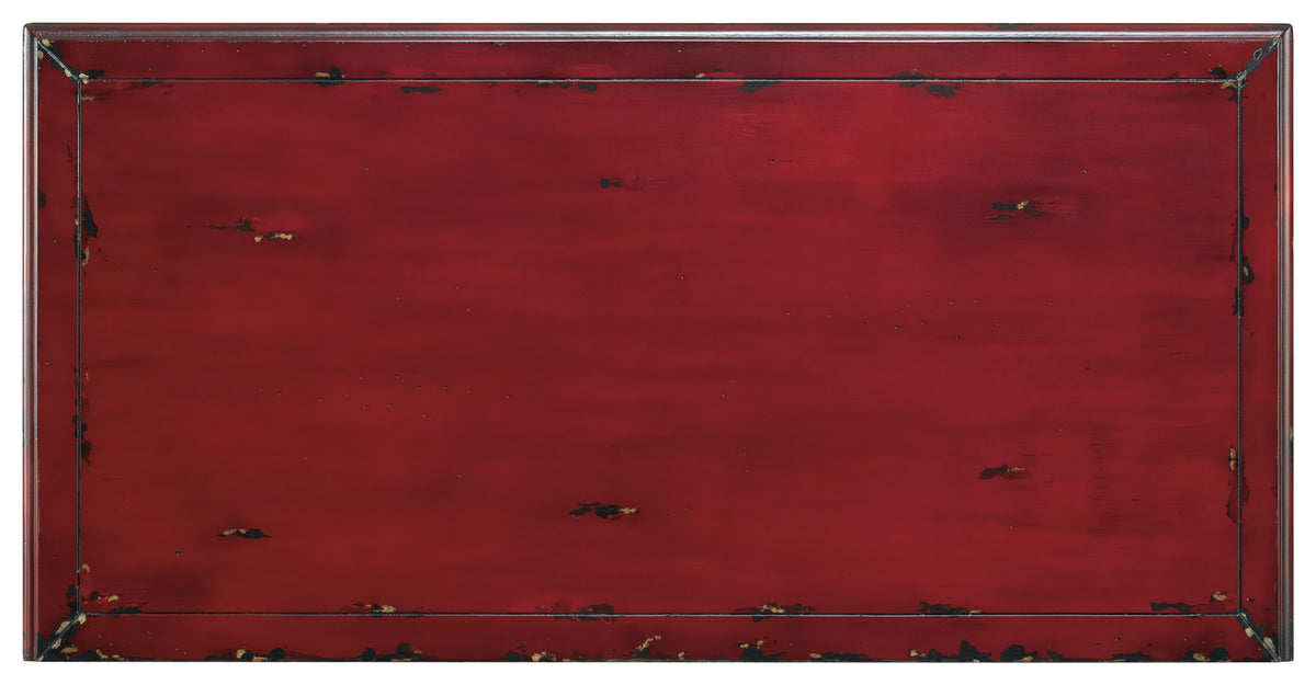 Home Accent - Bombe Chest - Red