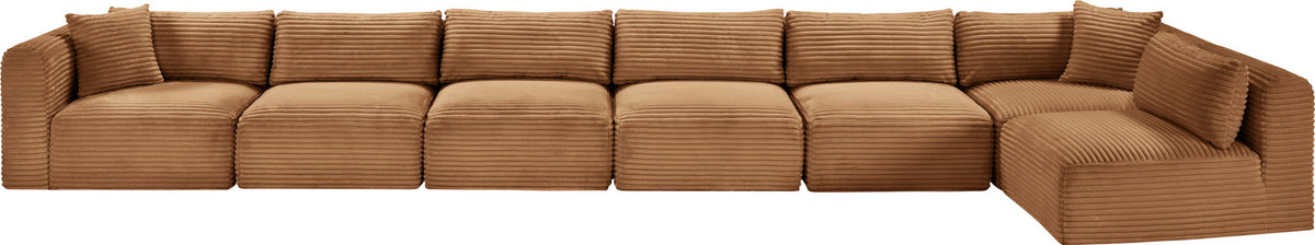 Shaggy - Fabric 7 Piece Modular Sectional