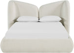 Elowen - Chenille Fabric Upholstered Bed