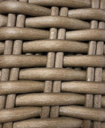 Coronado - Sofa, With Self Welt - Canvas Flax / Dark Brown