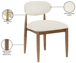 Riccio - Side Chair (Set of 2) - Walnut Frame
