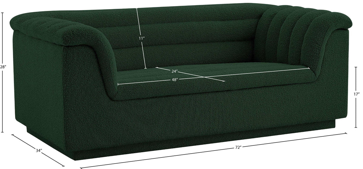Cascade - Boucle Loveseat