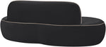 Swerve - Velvet 77" Upholstered Loveseat