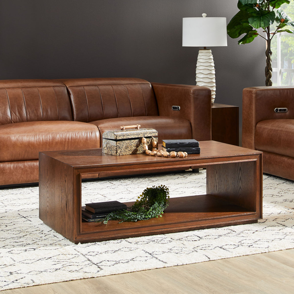 Waterfall - Coffee Table with Casters