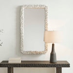Barnacle - Rectangular Mirror - White