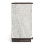 Cairo - Modern Grey Elm and White/Grey Marble Pattern Buffet by VIG Furniture - View 5