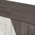 Cairo - Modern Grey Elm and White/Grey Marble Pattern Buffet by VIG Furniture - View 7