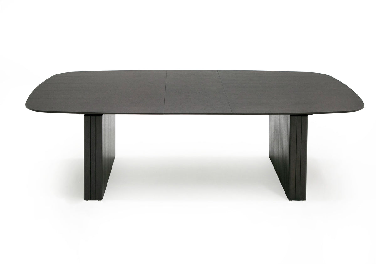 Calhoun - Modern Smoked Oak Extendable Dining Table by VIG Furniture - View 5