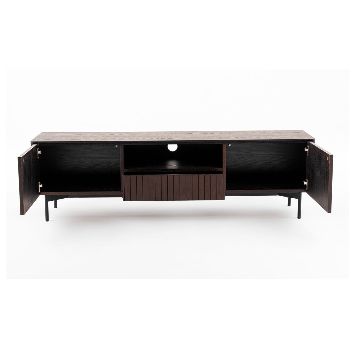 Calhoun - Modern Smoked Ash TV Stand by VIG Furniture - View 16