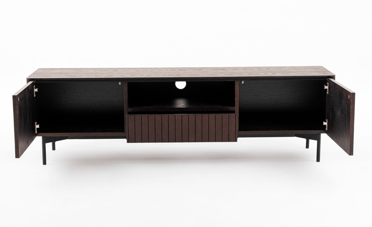 Calhoun - Modern Smoked Ash TV Stand by VIG Furniture - View 8