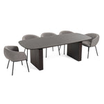 Calhoun - Modern Smoked Oak Extendable Dining Table by VIG Furniture - View 2