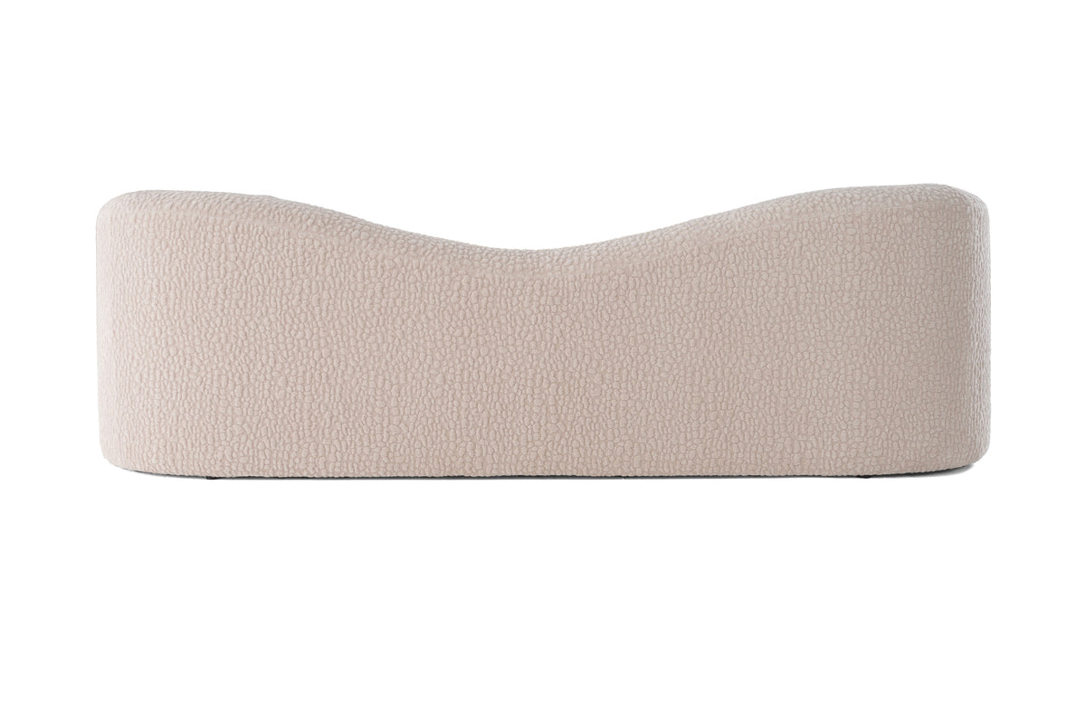 Calico - Contemporary Beige Pebble Fabric 4-Seat Sofa by VIG Furniture - View 4