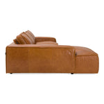Cambria - Modern LAF Cognac Leather Sectional Sofa by VIG Furniture - View 5