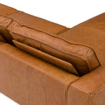 Cambria - Modern LAF Cognac Leather Sectional Sofa by VIG Furniture - View 8