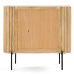 Cambridge White Marble & Mango 3 Drawer Dresser by VIG Furniture - View 5