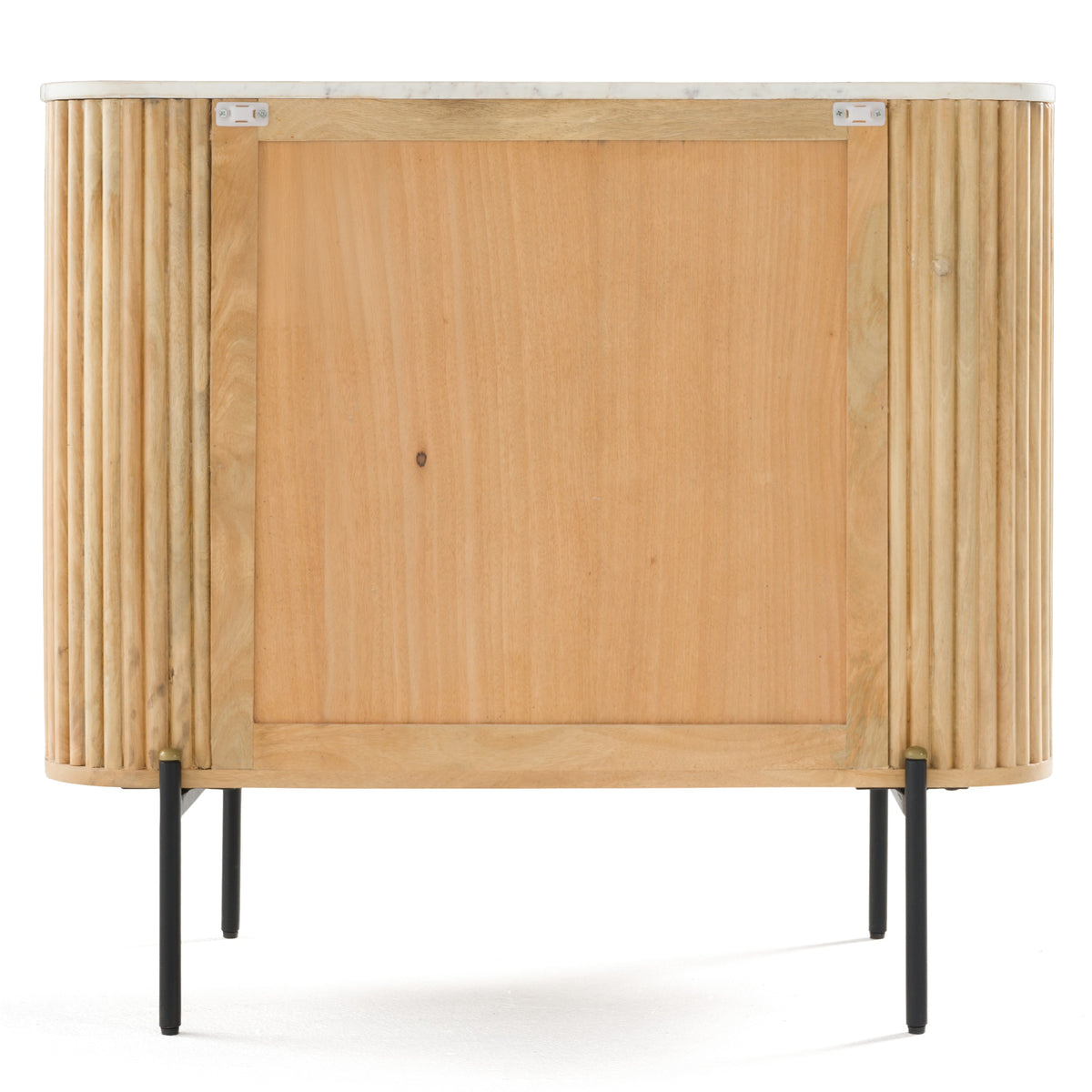 Cambridge White Marble & Mango 3 Drawer Dresser by VIG Furniture - View 5