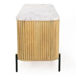 Cambridge White Marble & Mango TV Stand by VIG Furniture - View 9