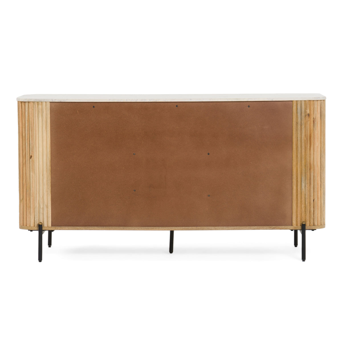 Cambridge White Marble & Mango Buffet by VIG Furniture - View 6