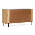 Cambridge White Marble & Mango Buffet by VIG Furniture - View 7