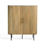 Cambridge White Marble & Mango Tall Buffet by VIG Furniture - View 1