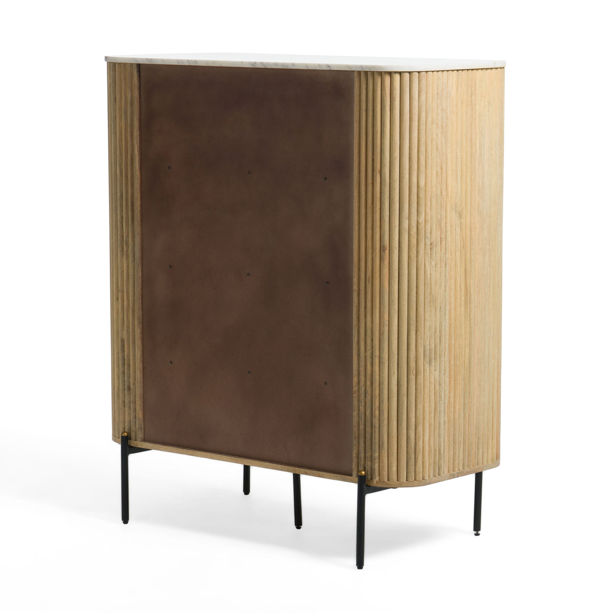 Cambridge White Marble & Mango Tall Buffet by VIG Furniture - View 5