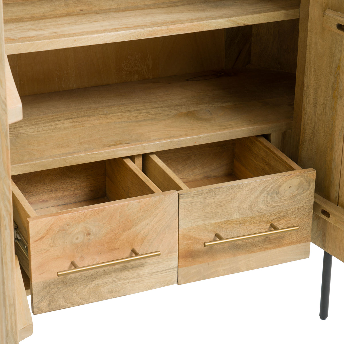 Cambridge White Marble & Mango Tall Buffet by VIG Furniture - View 7