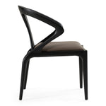 Campbell - Mid-Century Modern Grey Leatherette & Black Ash Dining Chair by VIG Furniture - View 5