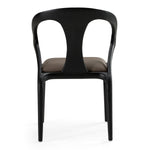 Campbell - Mid-Century Modern Grey Leatherette & Black Ash Dining Chair by VIG Furniture - View 7