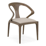 Campbell - Mid-Century Modern Grey Leatherette & Grey Ash Dining Chair by VIG Furniture - View 1