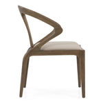 Campbell - Mid-Century Modern Grey Leatherette & Grey Ash Dining Chair by VIG Furniture - View 2