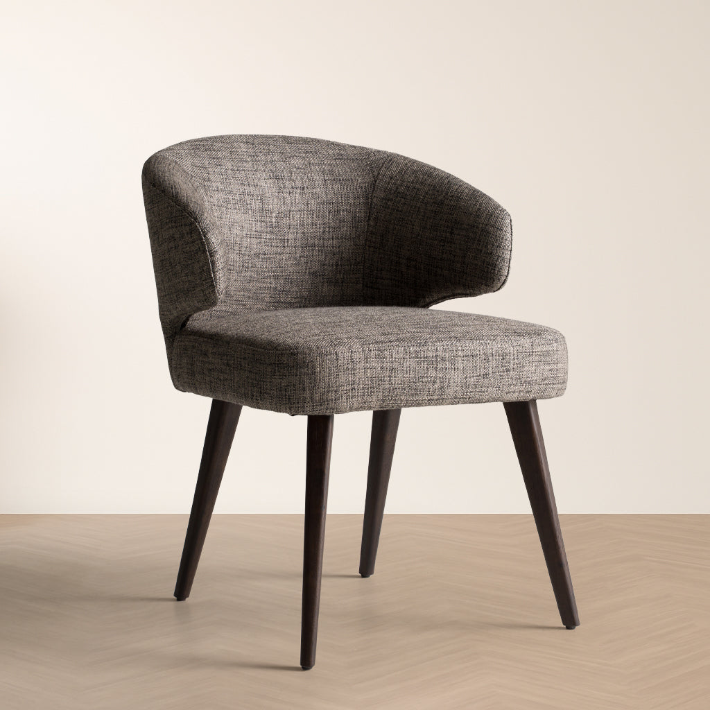 Carlton Modern Grey Fabric Dining Chair by VIG Furniture - View 2